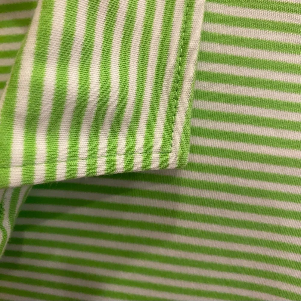 Polo Ralph Lauren Mens Cotton Green/White Classic Polo sz XL